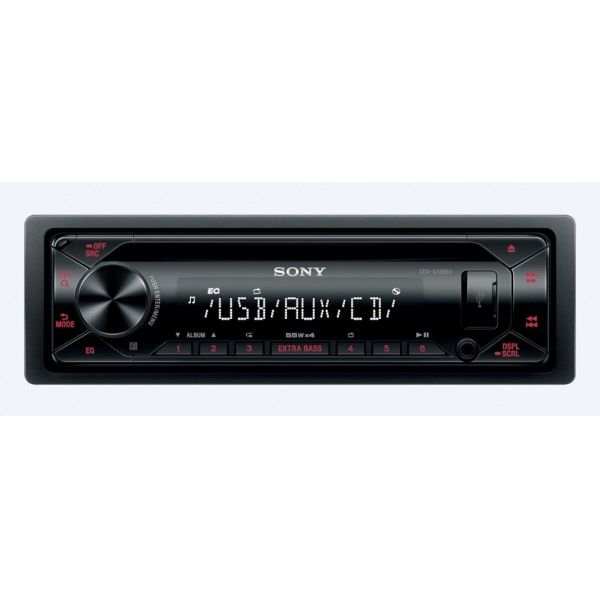 Recetor de CD com USB Sony - CDX-G1300U