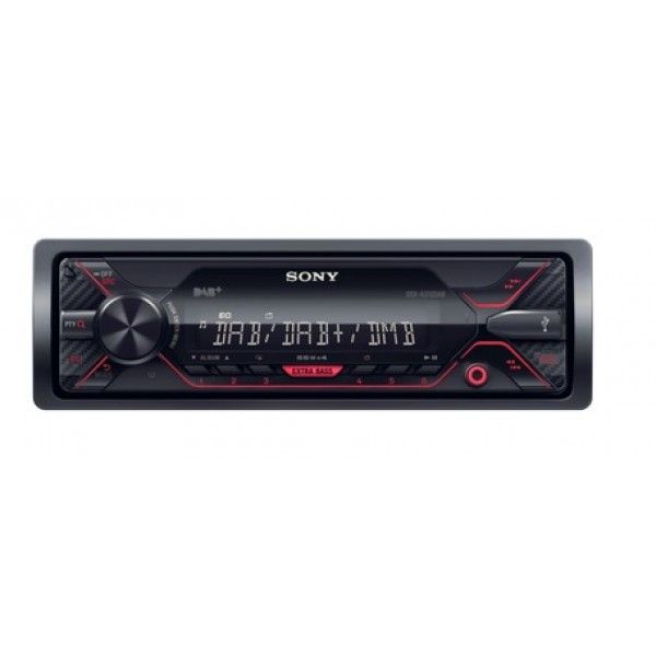 Recetor multimédia de rádio Sony - DSXA310DAB